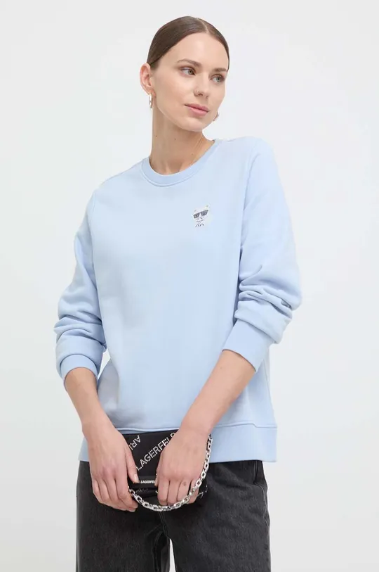 niebieski Karl Lagerfeld bluza
