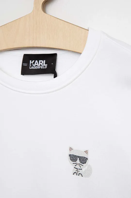 Μπλούζα Karl Lagerfeld  89% Βαμβάκι, 11% Πολυεστέρας