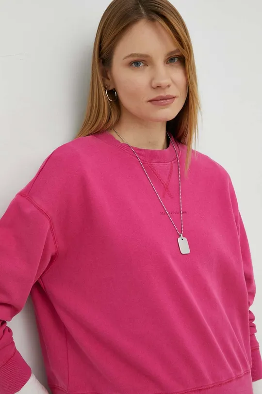 ροζ Βαμβακερή μπλούζα Marc O'Polo DENIM Γυναικεία
