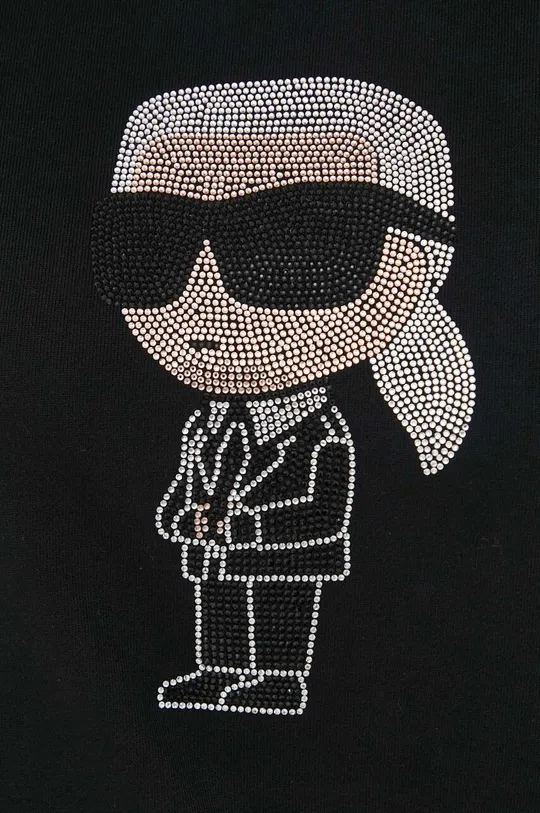 Bombažen pulover Karl Lagerfeld Ženski