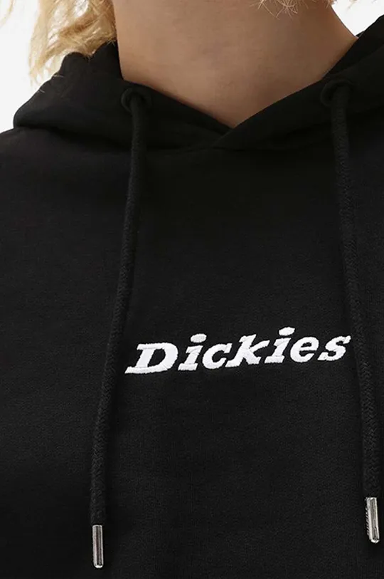 Pamučna dukserica Dickies Loretto Hood W DK0A4XBOBLK  100% Pamuk