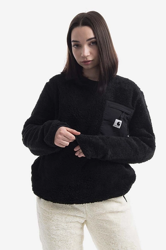 czarny Carhartt WIP bluza Jackson Sweat Damski