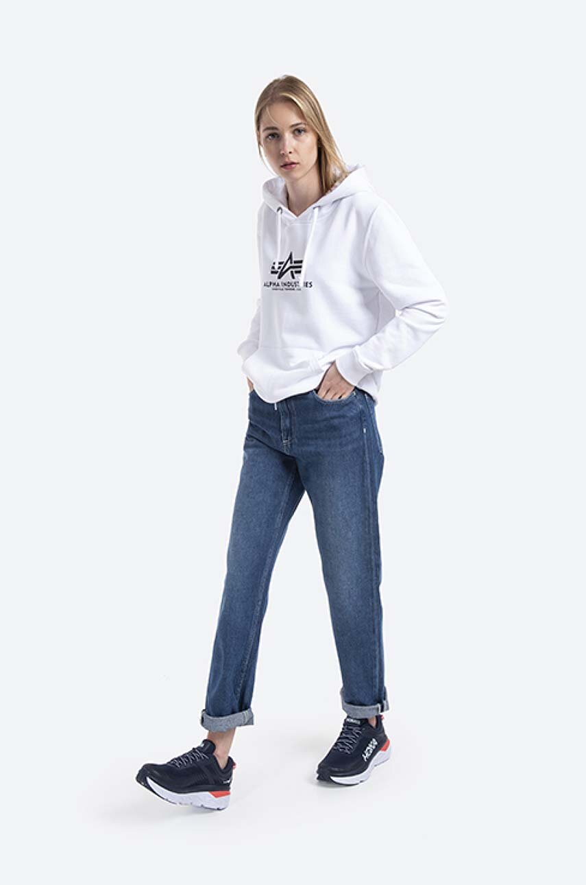 Alpha Industries sweatshirt white