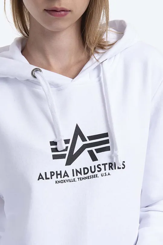 белый Кофта Alpha Industries