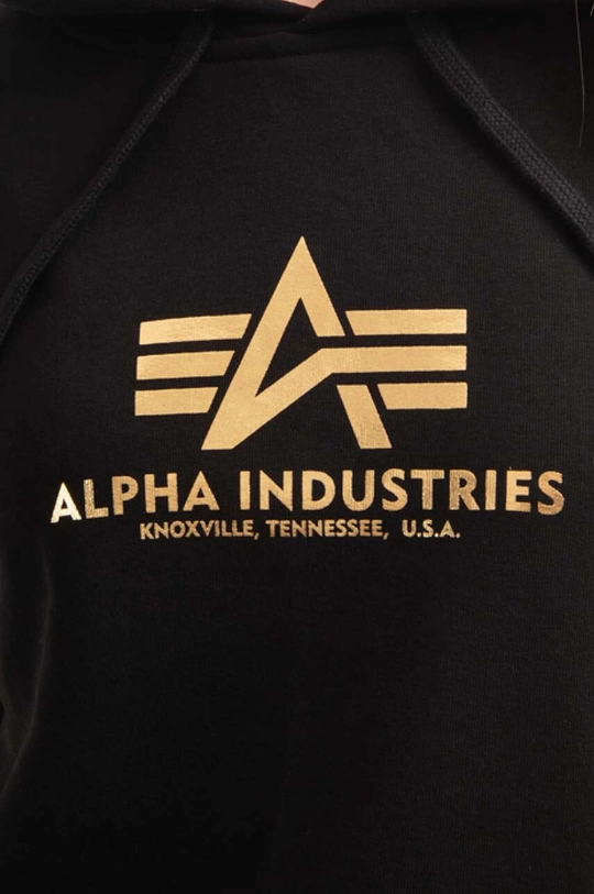 black Alpha Industries sweatshirt