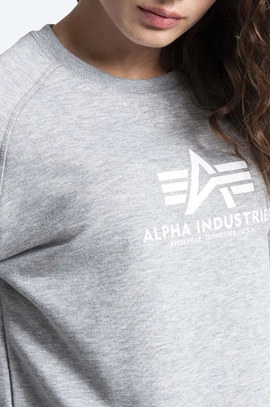 szary Alpha Industries bluza