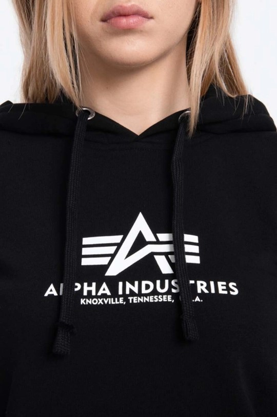 black Alpha Industries sweatshirt