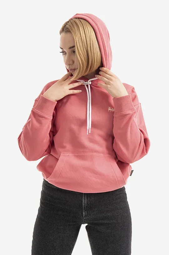 pink Napapijri cotton sweatshirt Women’s