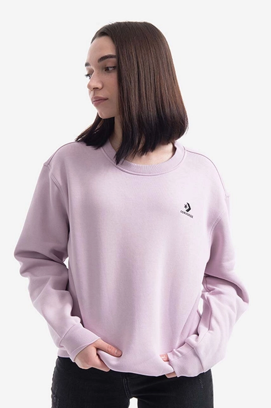 pink Converse sweatshirt Women’s