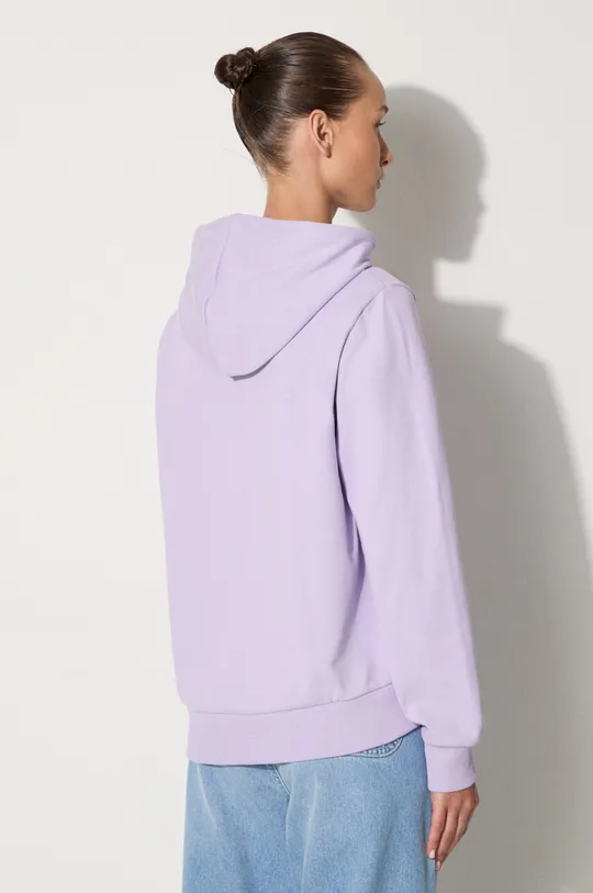 A.P.C. cotton sweatshirt Hoodie Item F COEAS.F27674 violet AA00