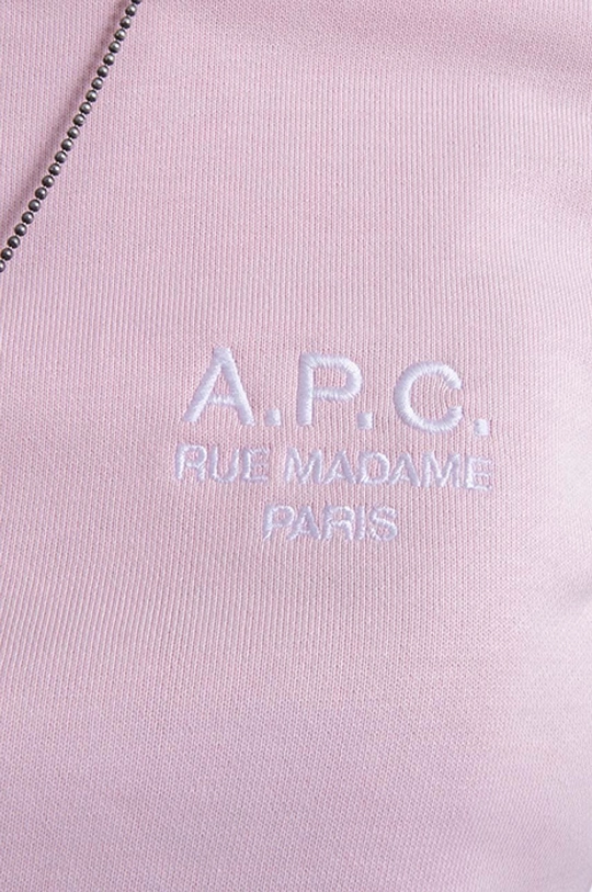 A.P.C. hanorac de bumbac Sweat Skye De femei