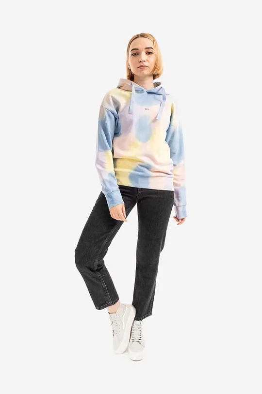 A.P.C. cotton sweatshirt multicolor