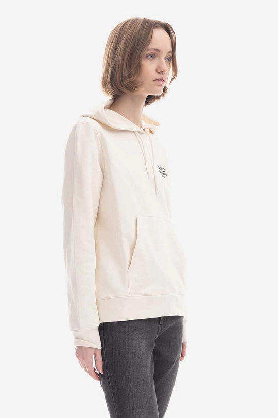 Bavlněná mikina A.P.C. Hoodie Manuela Dámský