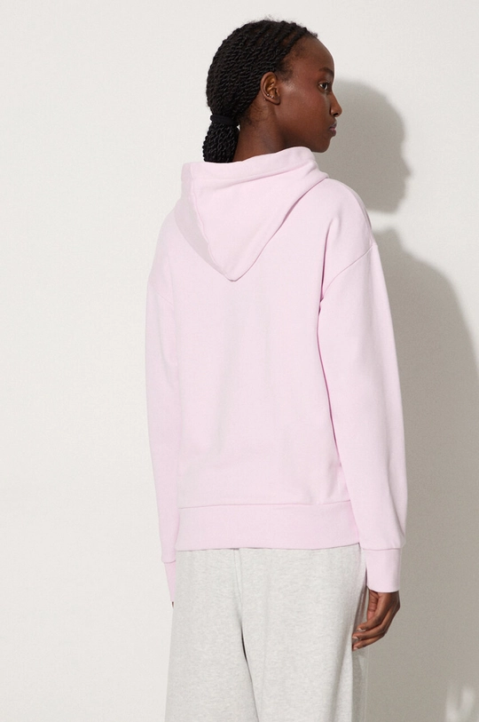 A.P.C. bluza bawełniana Hoodie Christina różowy