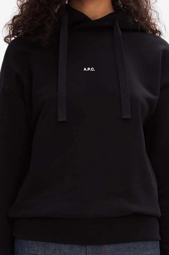 A.P.C. bluza bawełniana Hoodie Christina Damski