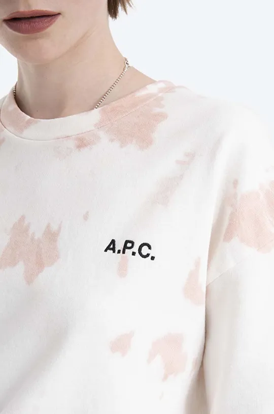 beige A.P.C. cotton sweatshirt Sweat Roma