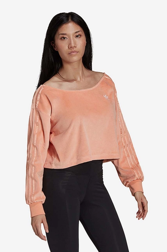 orange adidas Originals sweatshirt Women’s