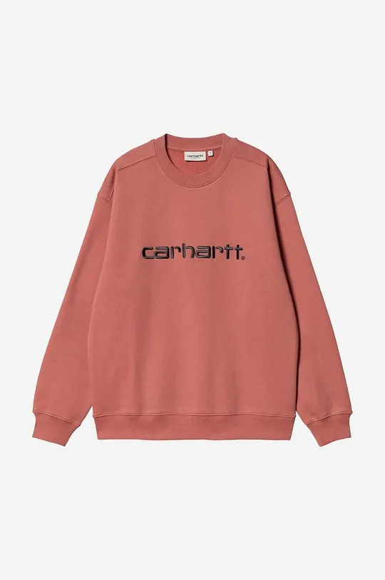 růžová Bavlněná mikina Carhartt WIP