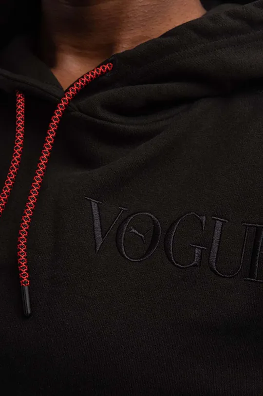czarny Puma bluza bawełniana x Vogue Hoodie TR