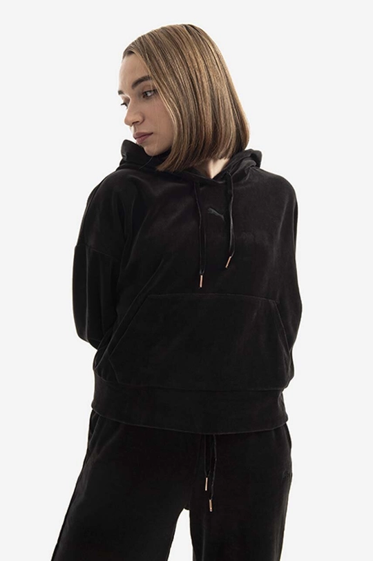 Puma sweatshirt Her Velour Hoodie Women’s