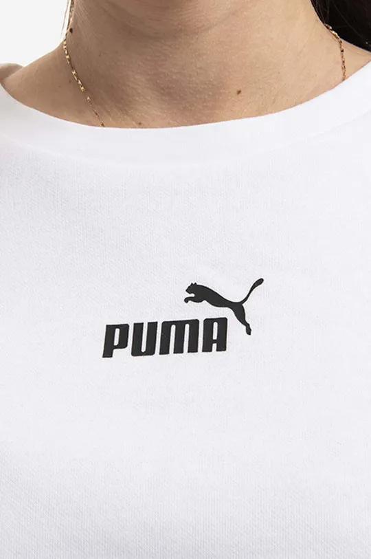 biały Puma bluza Power Crew