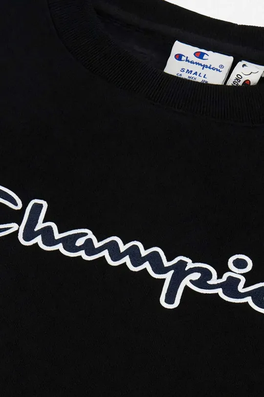 negru Champion bluză Crewneck Sweatshirt