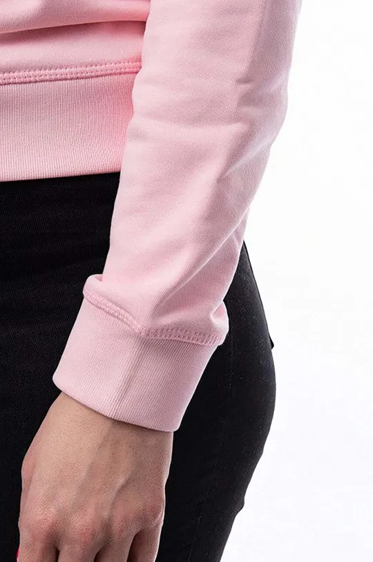 pink Alpha Industries sweatshirt