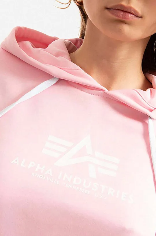 розов Суичър Alpha Industries