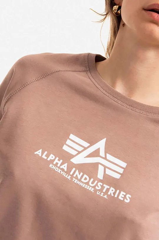 ροζ Μπλούζα Alpha Industries