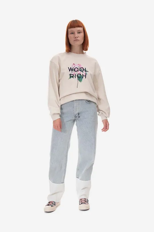 Dukserica Woolrich  Mountain Laurel Sweatshirt Ženski