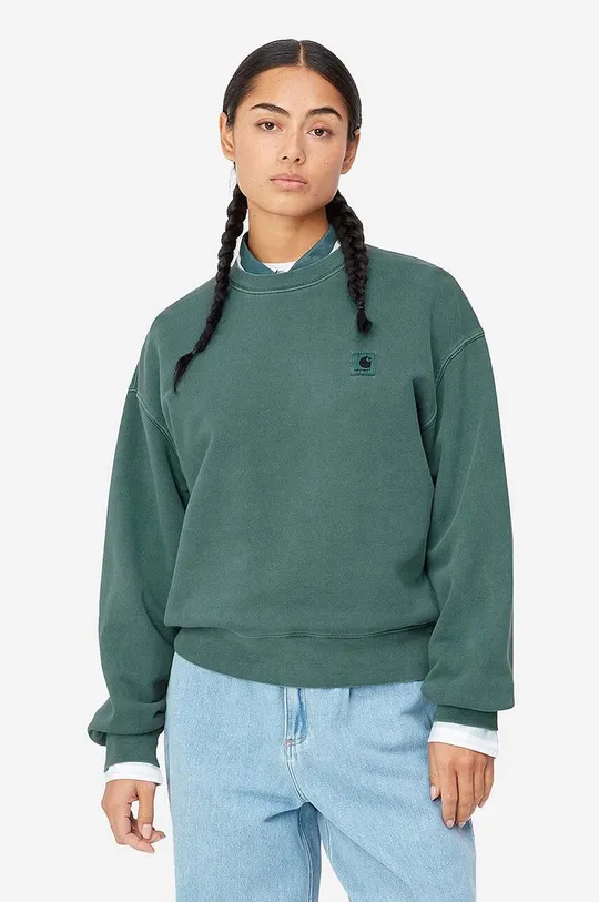 green Carhartt WIP cotton sweatshirt W' Nelson Sweat I029537 Women’s