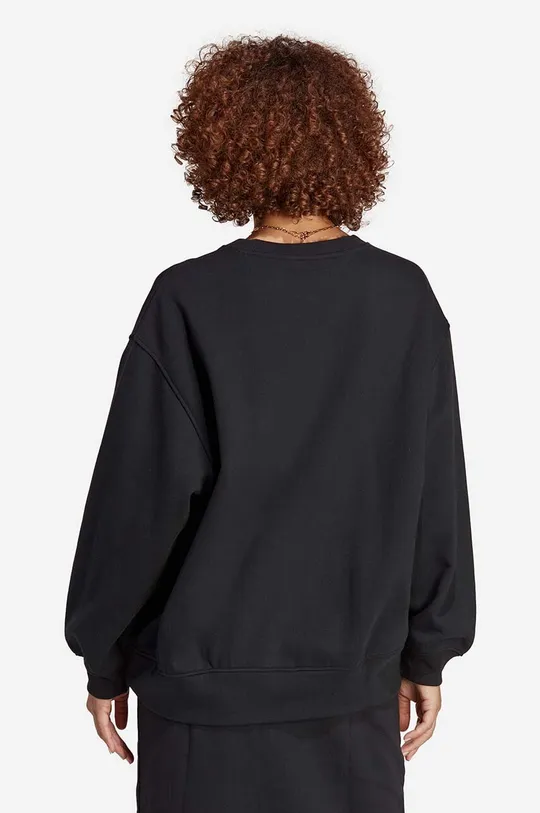 adidas cotton sweatshirt Essentials black