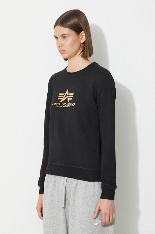 black Alpha Industries sweatshirt 196031FP-534 Sweats & Hoodys