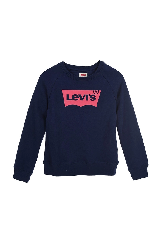 granatowy Levi's bluza dziecięca Dziewczęcy