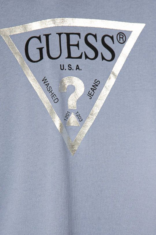 Κοριτσίστικα Παιδική βαμβακερή μπλούζα Guess J83Q14.KAUG0.9BYH μπλε