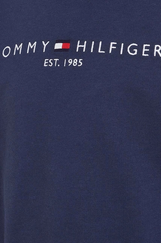 σκούρο μπλε Παιδική βαμβακερή μπλούζα Tommy Hilfiger