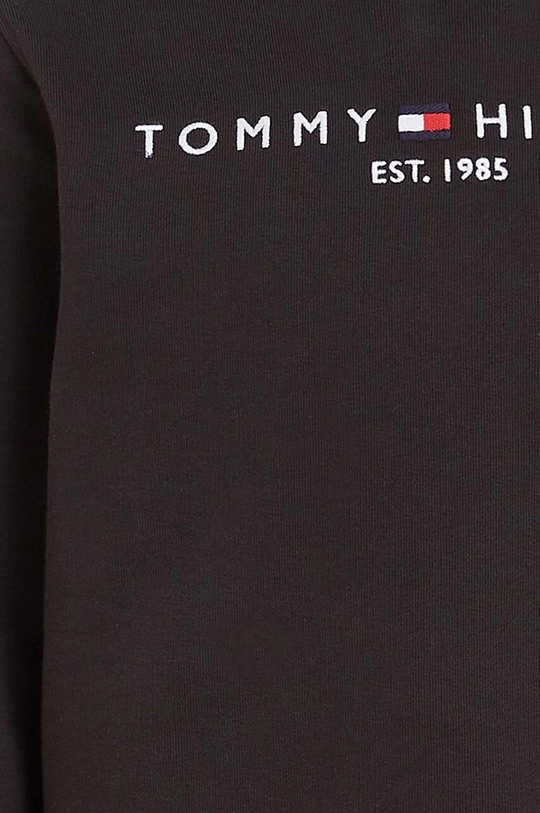 crna Dječja pamučna dukserica Tommy Hilfiger