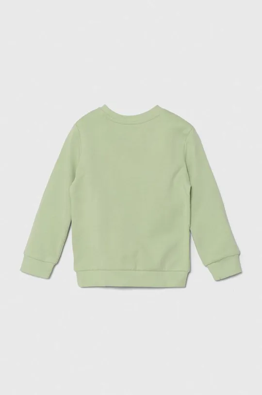 Παιδική βαμβακερή μπλούζα Guess πράσινο