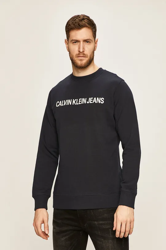 tmavomodrá Calvin Klein Jeans - Mikina