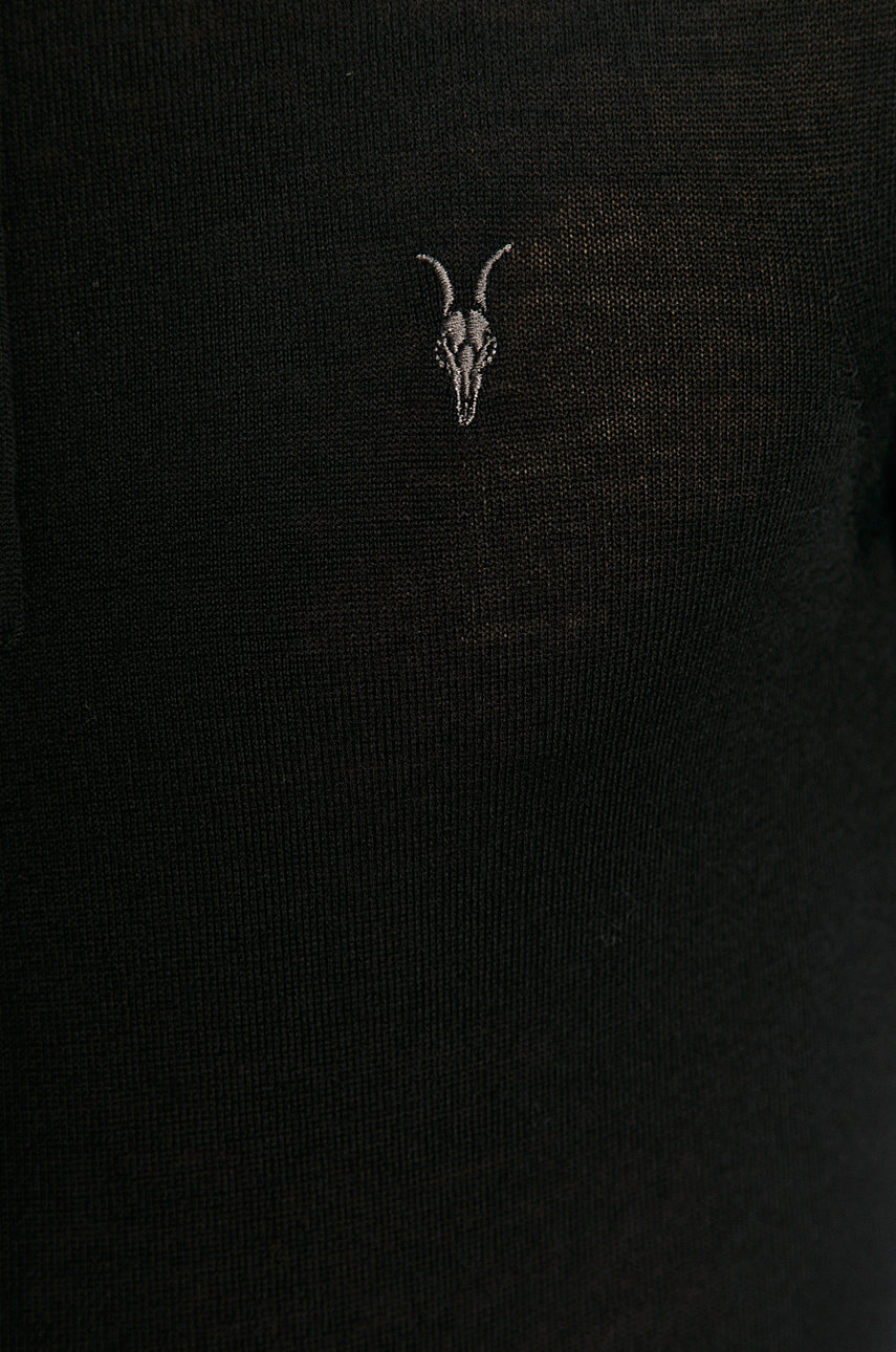 AllSaints Bluza Mode Merino Zip Hood