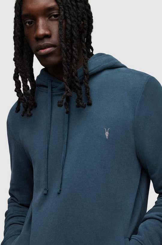 AllSaints felső Raven OTH Hoody kék