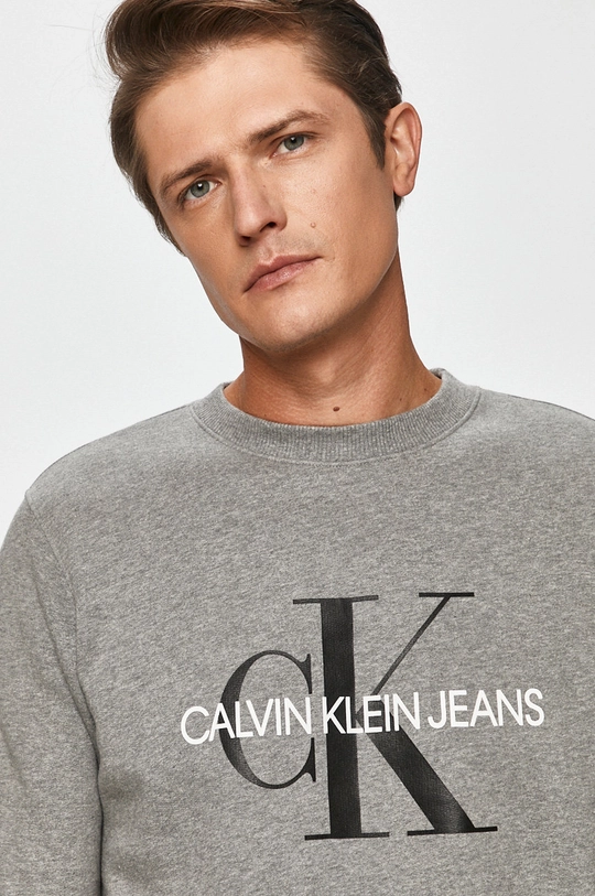 γκρί Calvin Klein Jeans - Μπλούζα