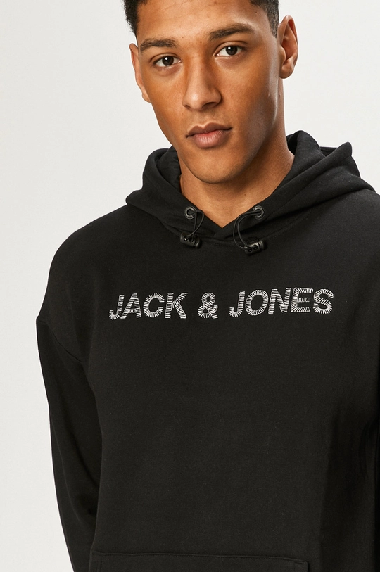 czarny Jack & Jones - Bluza