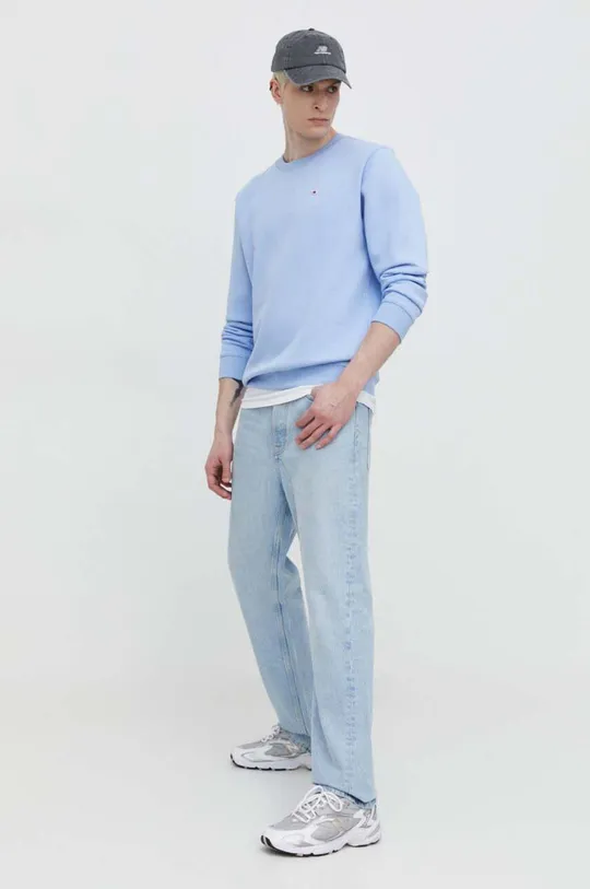 Tommy Jeans bluza niebieski