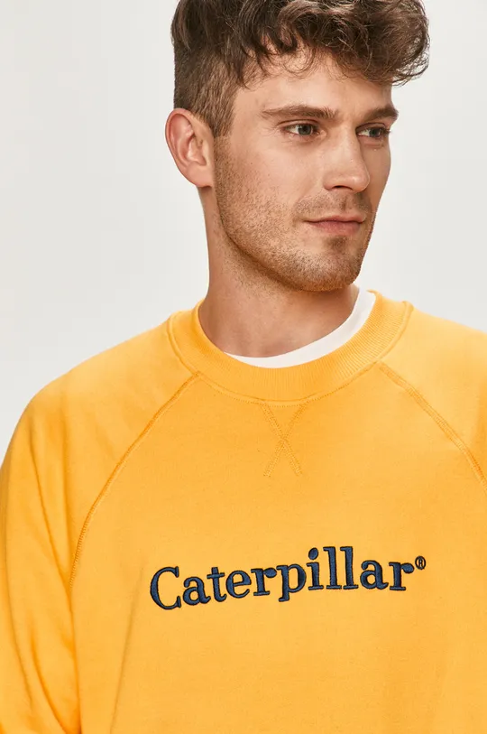 żółty Caterpillar - Bluza
