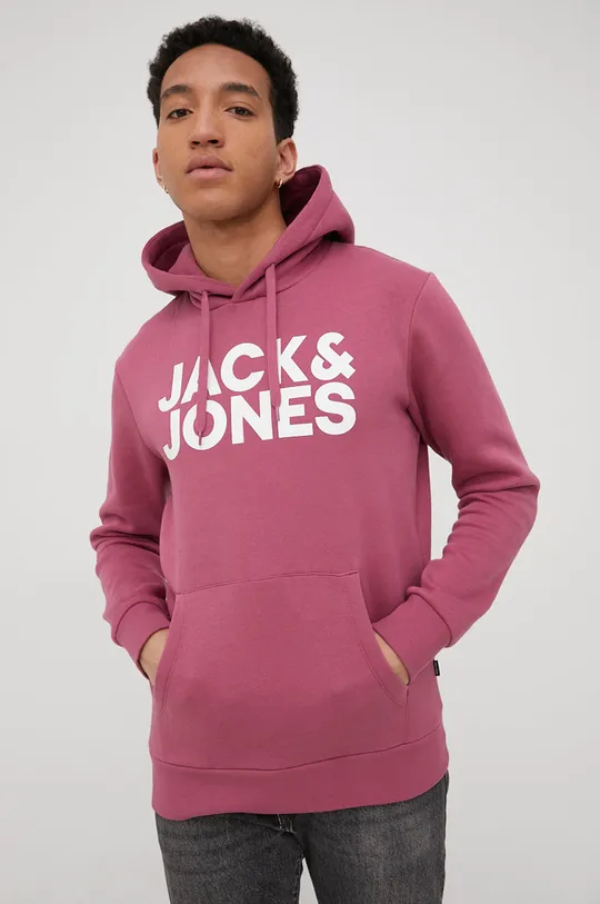 ροζ Μπλούζα Jack & Jones Ανδρικά