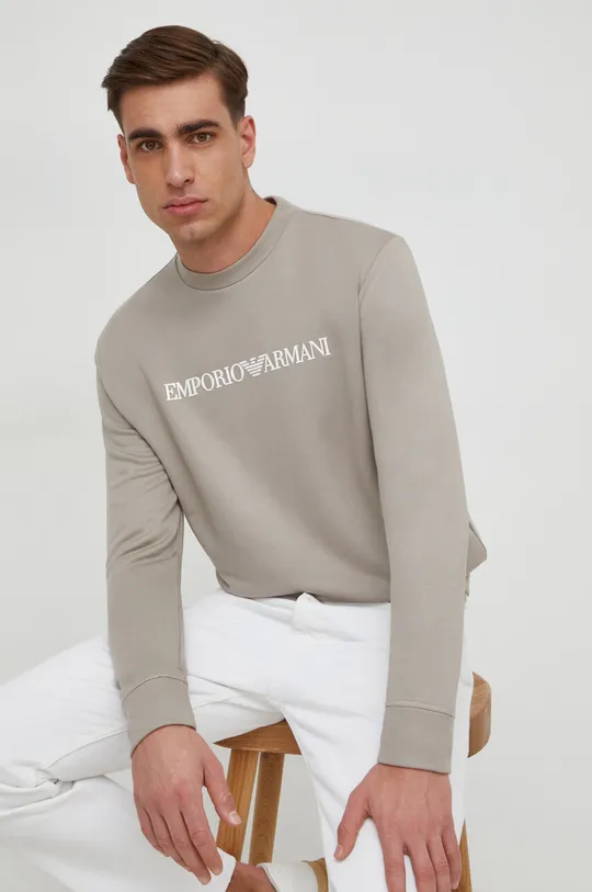 bež Pulover Emporio Armani Moški