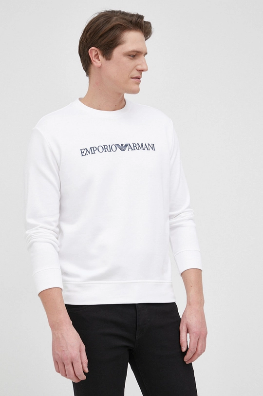 білий Кофта Emporio Armani Чоловічий