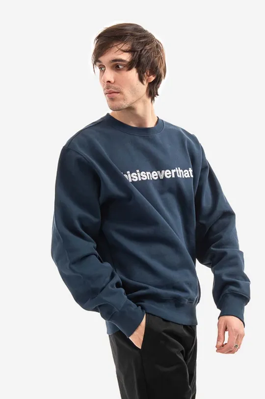 Βαμβακερή μπλούζα thisisneverthat T-Logo Crewneck Ανδρικά