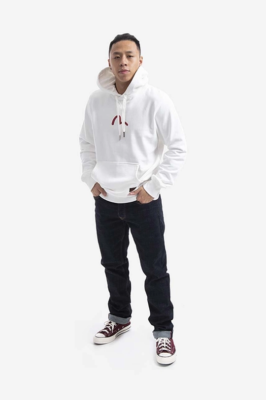 Evisu cotton sweatshirt 2EABSM1SW320XXCT white AA00